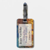 ブライスキャニオン ラゲッジタグ (裏面縦)