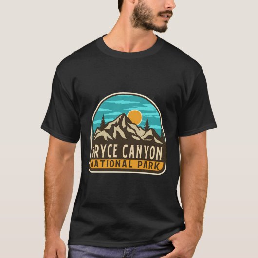 ブライスキャニオン - ヴィンテージ 無限の地平線 Tシャツ (正面)