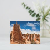 ブライスキャニオンNPクイーンズガーデンポストカー ポストカード (スタンド正面)