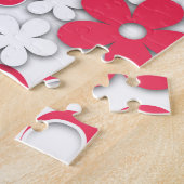 ブライスドールヴィンテージレトロフローラフレームoldish desi ジグソーパズル (側面)