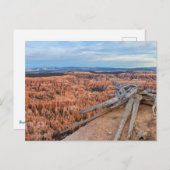 ブライスナショナルパークキャニオンアットサンライズ ポストカード (正面/裏面)