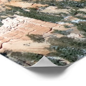 ブライスポイントアットブライスキャニオン国立公園 ポスター (角)