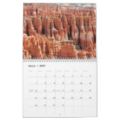 ブライス渓谷のカレンダー カレンダー (3月 2027)