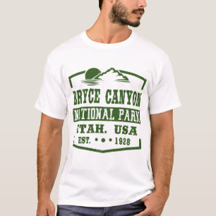 ブライス渓谷の国立公園ユタ Tシャツ