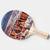 ブライス渓谷の国立公園 卓球ラケット (横)