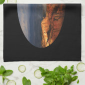 ブライス渓谷の嵐 キッチンタオル (折り畳み)