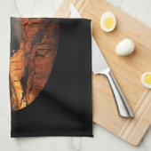 ブライス渓谷の嵐 キッチンタオル (四つ折り)