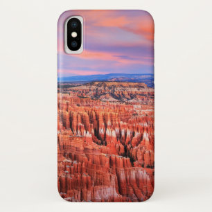 ブライス渓谷の日没 iPhone X ケース