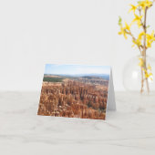 ブライス渓谷の空白のなカード カード (黄色い花)
