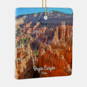 ブライス渓谷旅行写真はクリスマス2味方しました セラミックオーナメント (右)