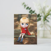 ブライス金ゴールド ポストカード (スタンド正面)