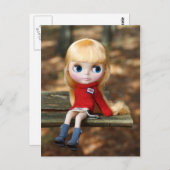 ブライス金ゴールド ポストカード (正面/裏面)