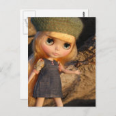 ブライス金ゴールド ポストカード (正面/裏面)