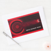 ブライス・メイベリー音楽ステッカー 長方形シール (封筒)