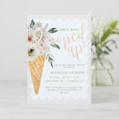 ブライズシャワーパーティで大盛り上がり！花嫁 招待状 (スタンド正面)