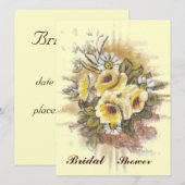 ブライズシャワー 招待状 (正面/裏面)