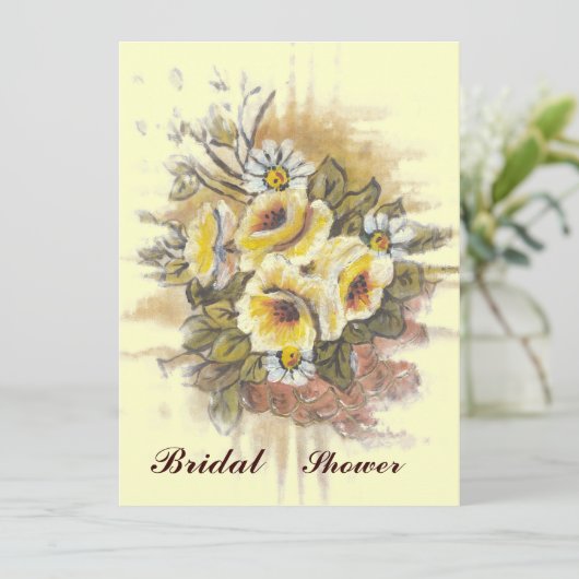 ブライズシャワー 招待状 (スタンド正面)