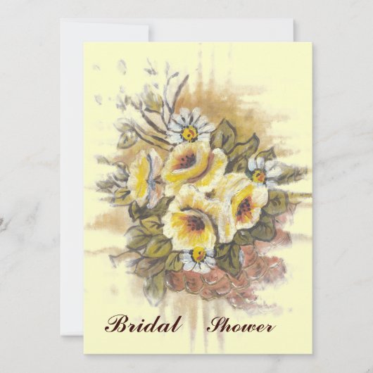 ブライズシャワー 招待状 (正面)