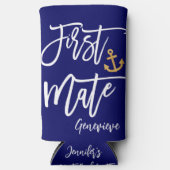 ブライズメイドのパーティー | 花嫁の友人たちの楽しいひととき スリム缶クーラー (正面)