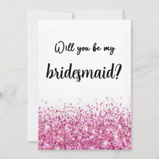 ブライズメイドプロポーザルカード Will You Be My Bridesmaid 招待状