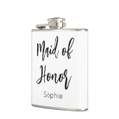 ブライズメイド 黒白 ブライズメイド フラスク (左)