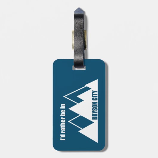 ブライソンシティの山で過ごしたい ラゲッジタグ (裏面縦)