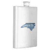 ブライソンシティノースカロライナ木目 フラスク (右)