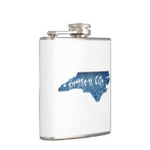 ブライソンシティノースカロライナ木目 フラスク (右)