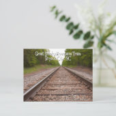 ブライソンシティ鉄道ノースカロライナ ポストカード (スタンド正面)