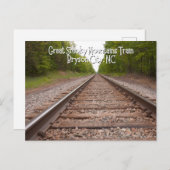 ブライソンシティ鉄道ノースカロライナ ポストカード (正面/裏面)