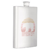 ブライソンシティ ノースカロライナ レトロベア フラスク (右)