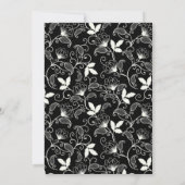 ブライダシンプルルシャワーの招待 招待状 (裏面)