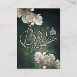 ブライダルおよび夕べファッション – 名刺