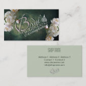 ブライダルおよび夕べファッション – 名刺 (正面/裏面)