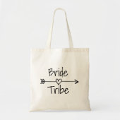 ブライダルおよび結婚披露宴のための花嫁の種族のトートバック トートバッグ (正面)