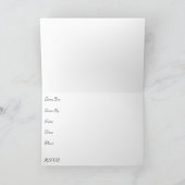 ブライダルかウェディングシャワー招待状それは驚きです 招待状 (内部)