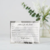 ブライダルアドバイスカード シーズンポストカード (スタンド正面)