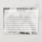 ブライダルアドバイスカード シーズンポストカード (裏面)