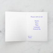 ブライダルイベント招待状テンプレート 招待状 (内部)