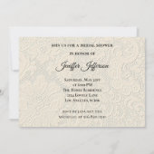 ブライダルエレガントシャワーへの招待 招待状 (裏面)