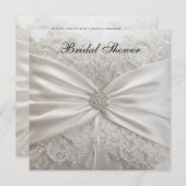 ブライダルエレガントシャワーへの招待 招待状 (正面/裏面)