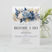 ブライダルカスタムシャワーの招待状 (スタンド正面)