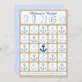 ブライダルカスタムビンゴいかりゲームカードに記入 (正面/裏面)