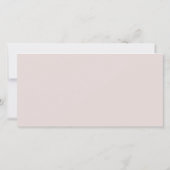 ブライダルカップルのシルエットハート結婚イン砂 セーブザデート (裏面)