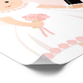 ブライダルカップルのポスター ポスター (角)