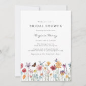 ブライダルカラフルシャワーへの招待 招待状 (正面)