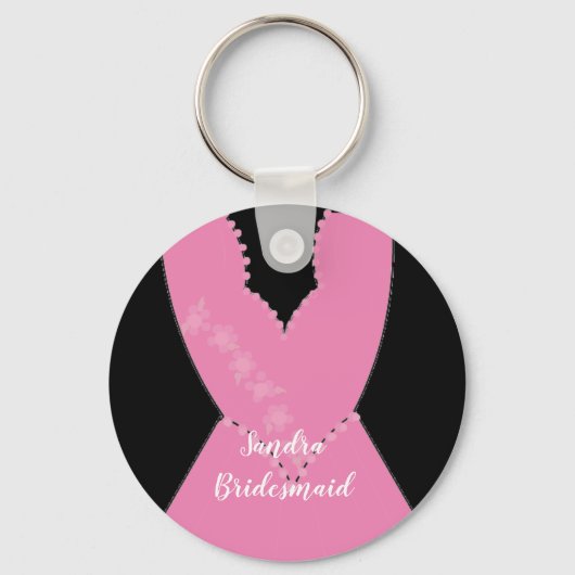 ブライダルガウン花嫁キーチェーン キーホルダー (正面)