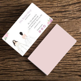 ブライダルガウン、ブライダルスタイリスト、 名刺