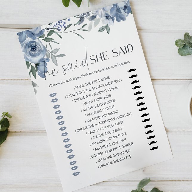 ブライダルゲーム彼は彼女はほこりっぽい青い花を言った (クリエイターアップロード済み)