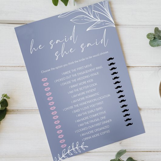 ブライダルゲーム彼は彼女はペリウィンクルの花を言った